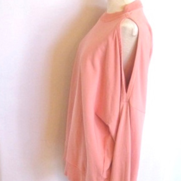 All Saints Unai Oversized Cold Shoulder Sweatshirt - Picture 7 of 12